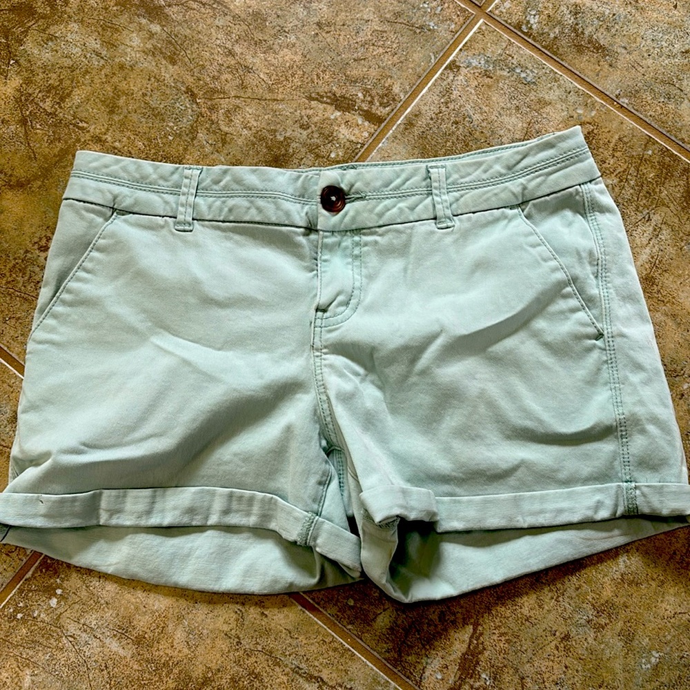 Gently used light blue Maurices shorts.